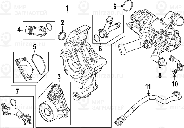 Запчасть BMW 11515A55478