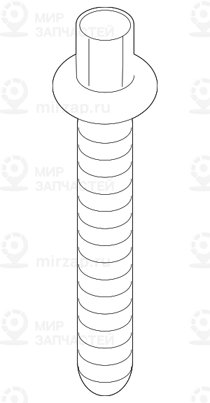 Болт Asa M8X34-8.8 ZNS3
 BMW 11517602125