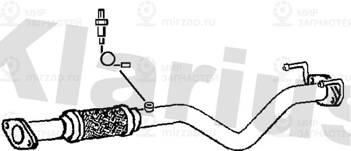 Запчасть KLARIUS 130471