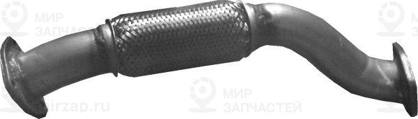 Труба выхлопного газа POLMOSTROW 0778