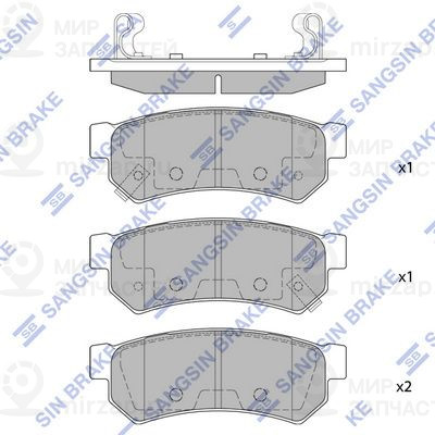 Запчасть SANGSIN SP1997