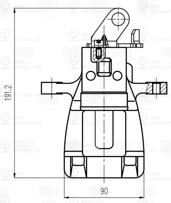 Тормозной суппорт TRIALLI CF800368