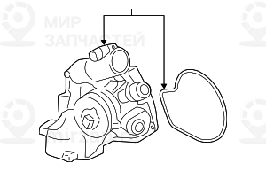 Запчасть BMW 11517846361