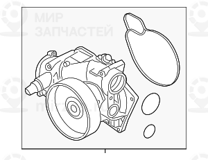Kьhlmittelpumpe
 BMW 11518642290