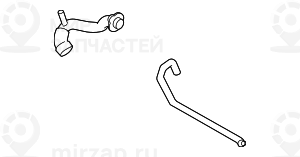 Шланг теплообменника моторного масла
 BMW 11537547244