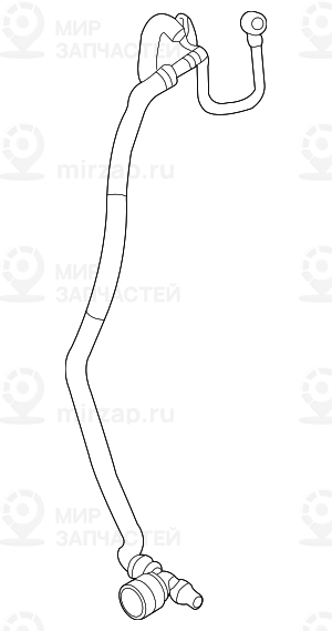 Шланг подводящий ZYL. 1-4
 BMW 11537577012