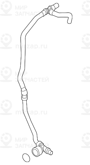 Шланг подводящий ZYL. 5-8
 BMW 11537598341