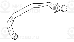 подводящий трубопровод
 BMW 11537599234