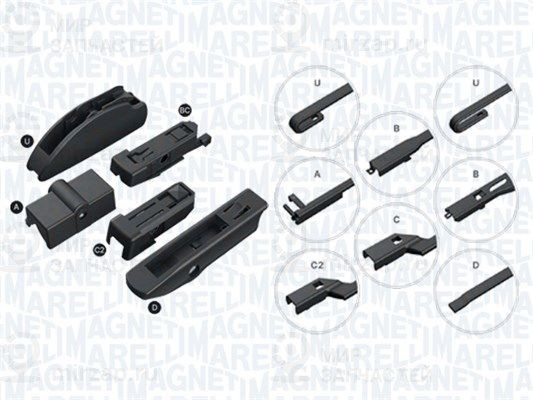 Щетка стеклоочистителя MAGNETI MARELLI 000713617410