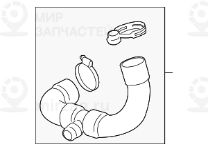 Wasserschlauch
 BMW 11538645481
