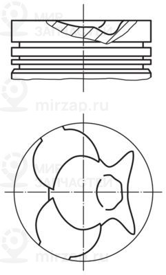Запчасть MAHLE 0013300