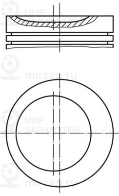 Запчасть MAHLE 0020301