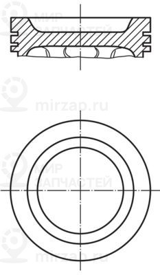 Запчасть MAHLE 0121502