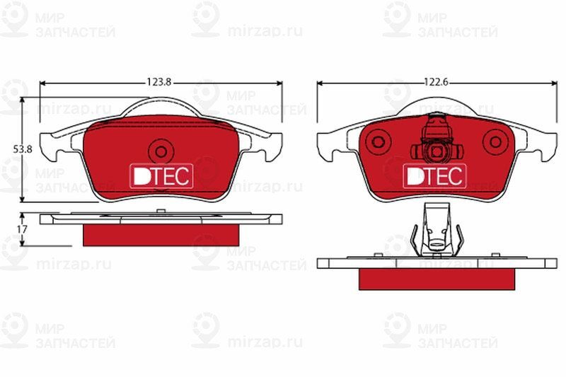 Запчасть TRW GDB1389DTE