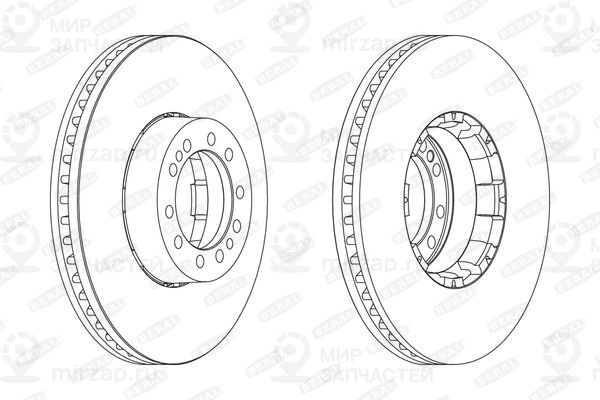 Запчасть BERAL BCR134A