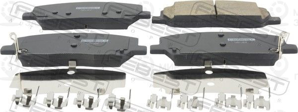 Запчасть FEBEST 1201JX1F