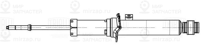 Амортизатор TRIALLI AG08301