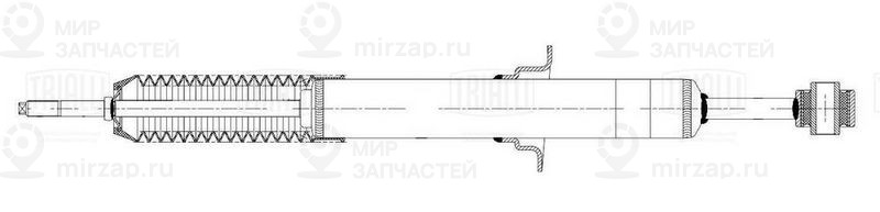 Амортизатор TRIALLI AG19015