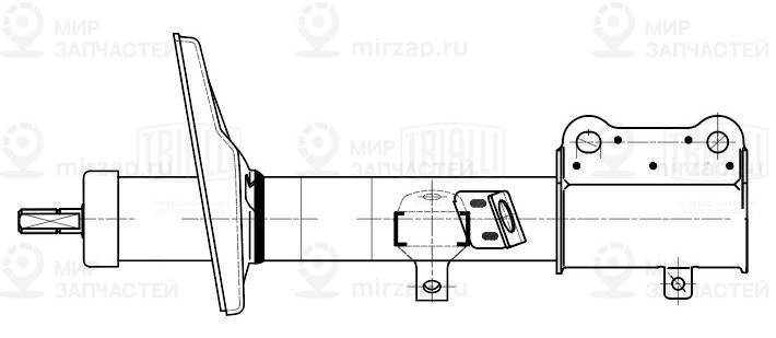 Амортизатор TRIALLI AG19219