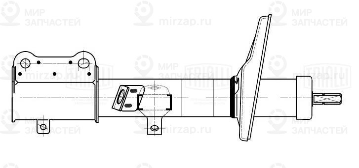 Амортизатор TRIALLI AG19420