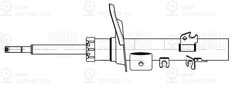 Амортизатор TRIALLI AG20364
