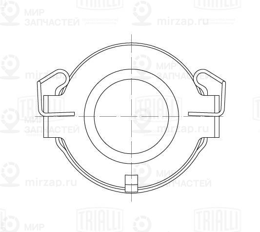 Выжимной подшипник TRIALLI CT1915