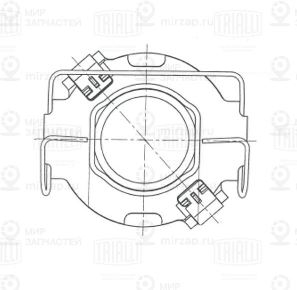 Выжимной подшипник TRIALLI CT1920