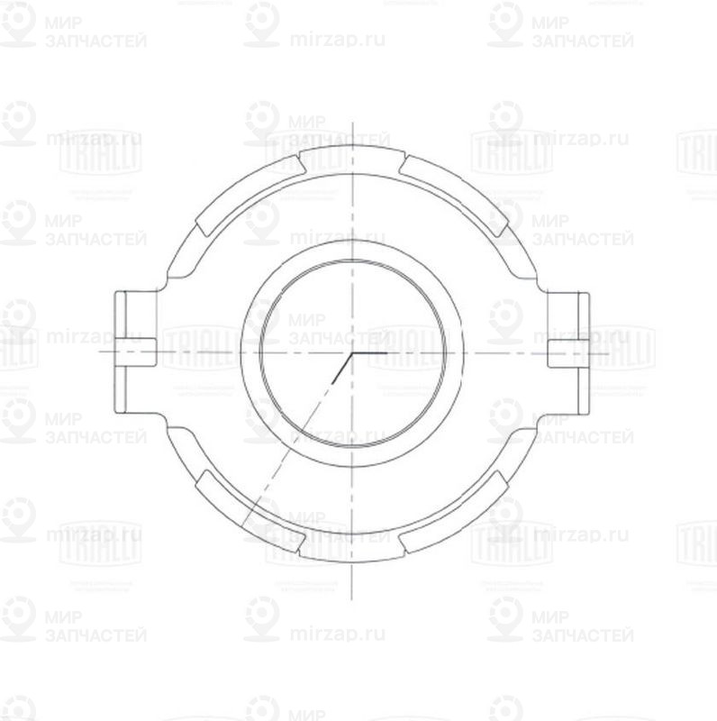 Выжимной подшипник TRIALLI CT2202