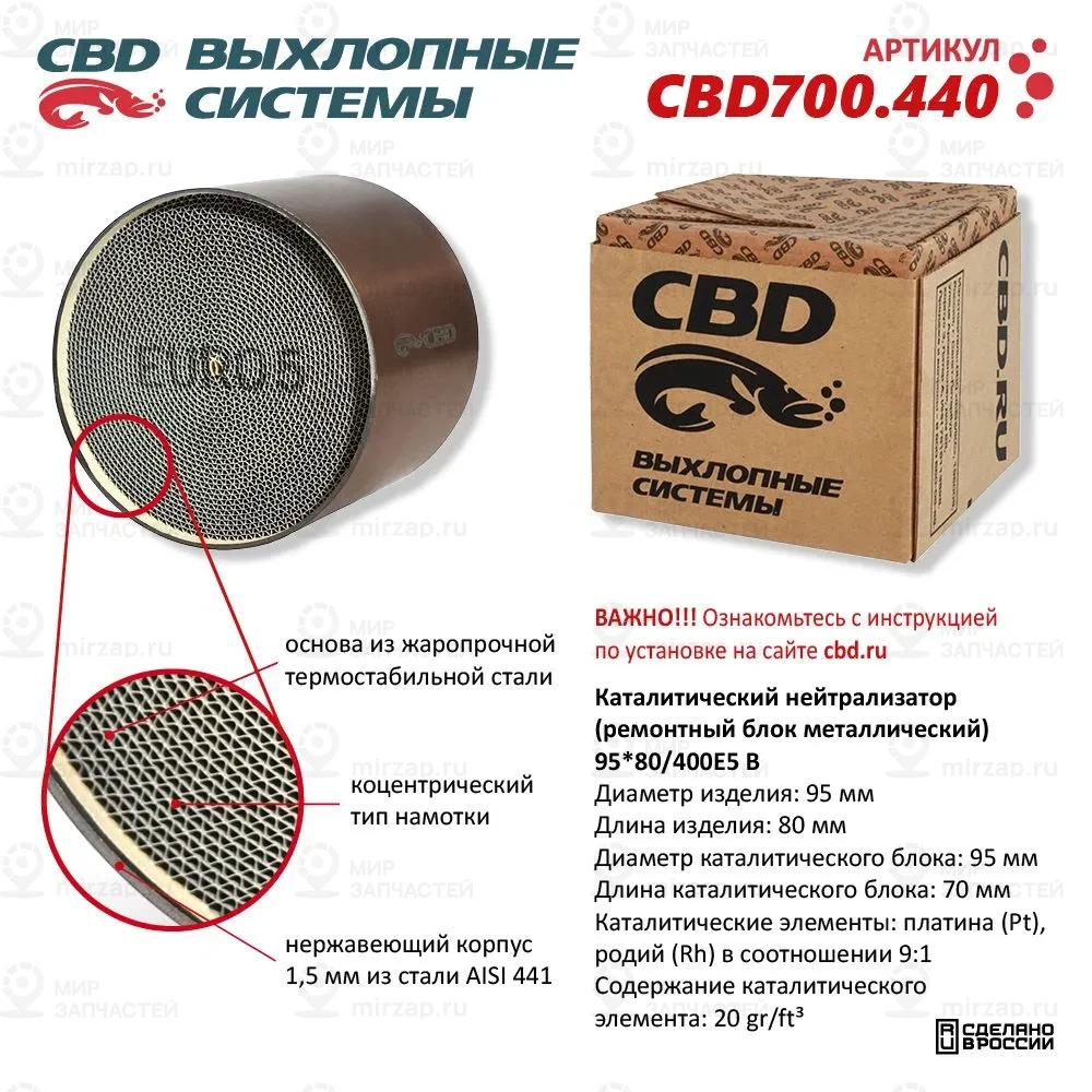 Запчасть CBD CBD700440