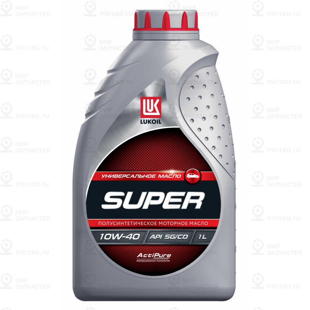 Масло Л Супер, 10W40, Sg/Cd 1Л  Моторное  (Минер) LUKOIL 19191
