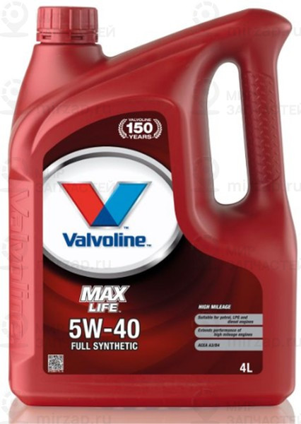 Запчасть Valvoline 908754