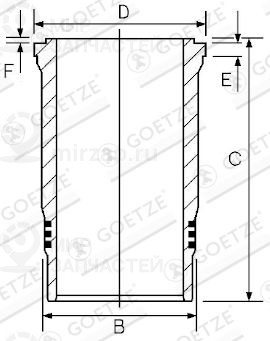 Запчасть GOETZE 1526005010