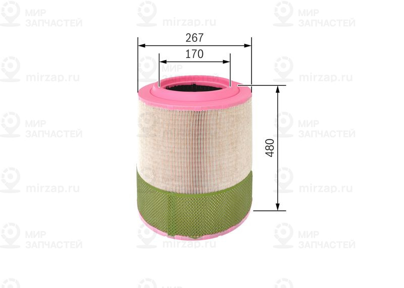 Воздушный фильтр BOSCH F026400249