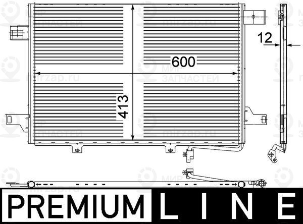 Запчасть MAHLE AC452000P