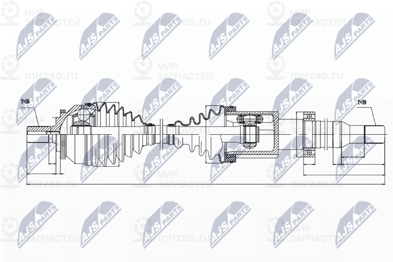 Запчасть NTY NPWVV019