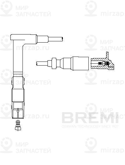 Запчасть BREMI 18750