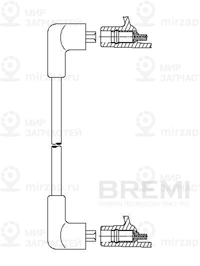 Запчасть BREMI 82066