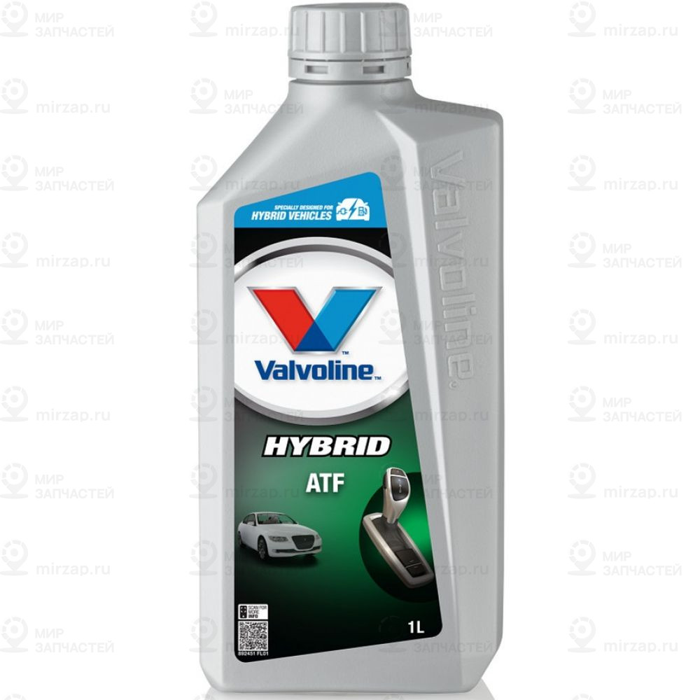Масло Трансмиссионное Valvoline Hybrid Vehicle Atf 1Л Valvoline 892451