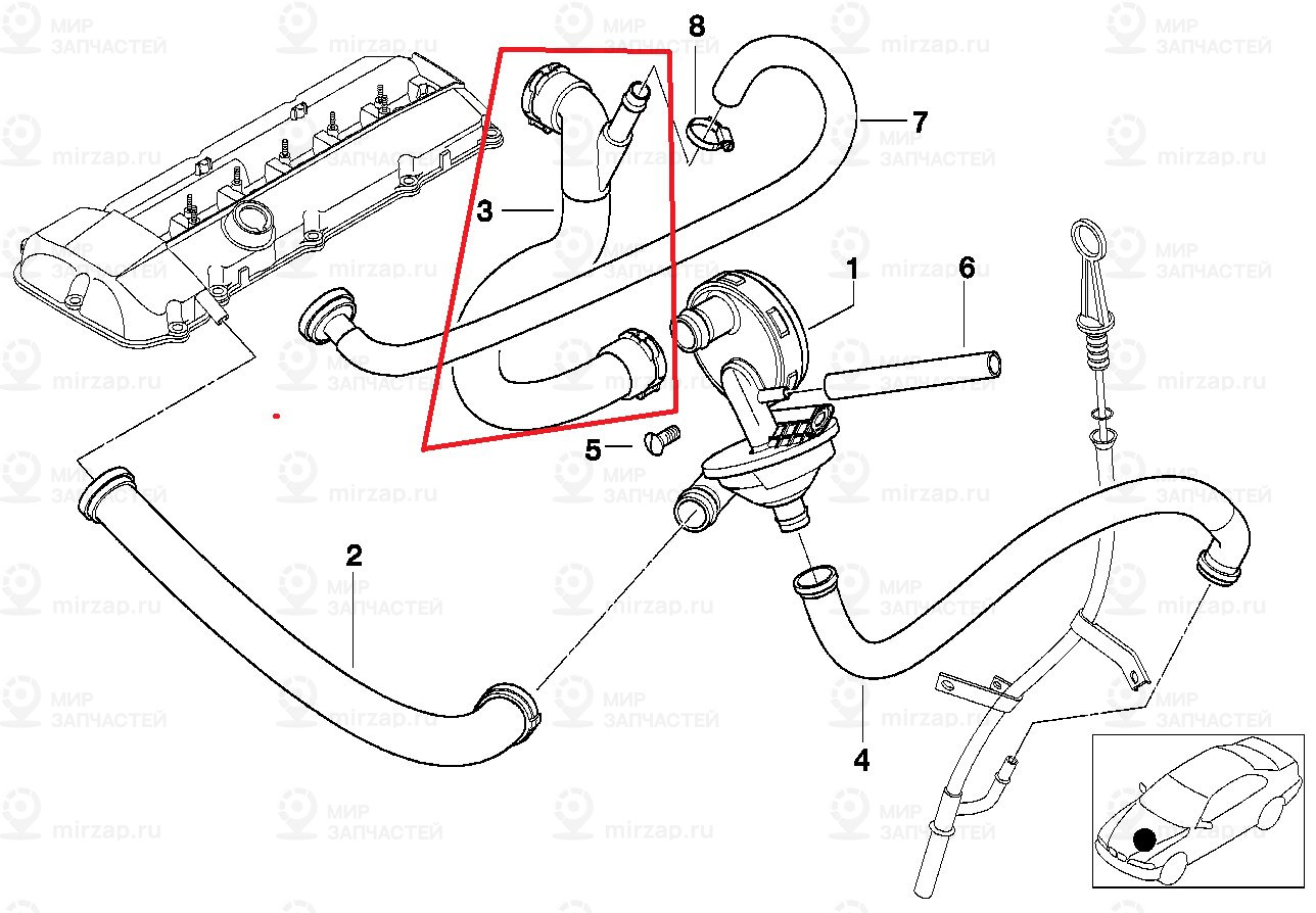 Соединительный провод
 BMW 11617533399