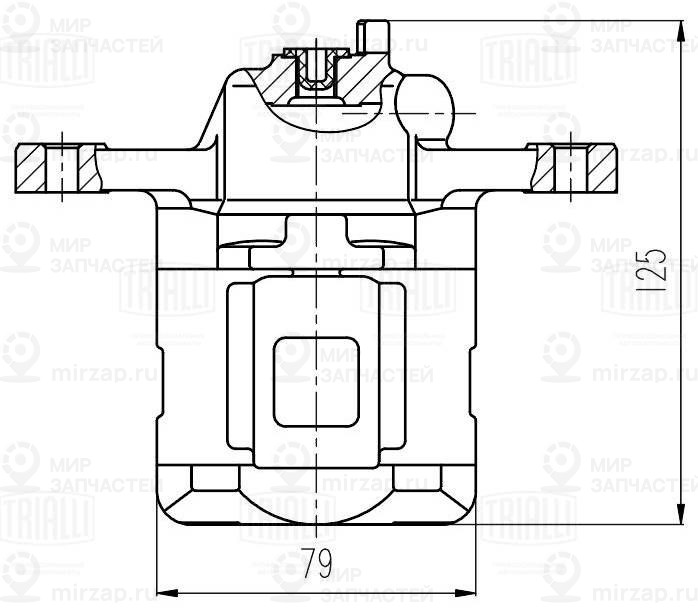 Тормозной суппорт TRIALLI CF201902