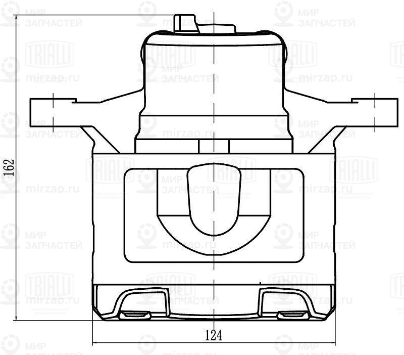 Тормозной суппорт TRIALLI CF202402