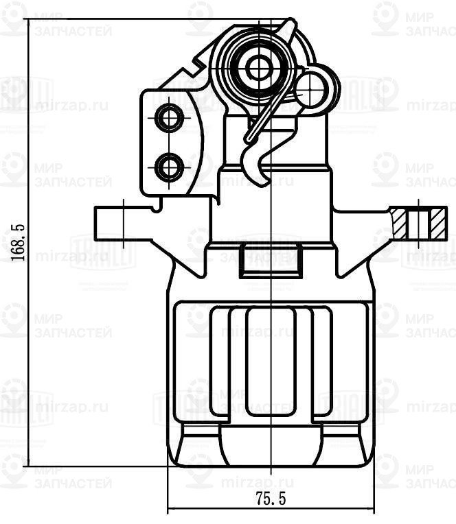 Тормозной суппорт TRIALLI CF204002