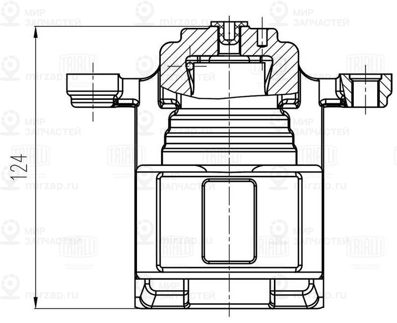 Тормозной суппорт TRIALLI CF800488