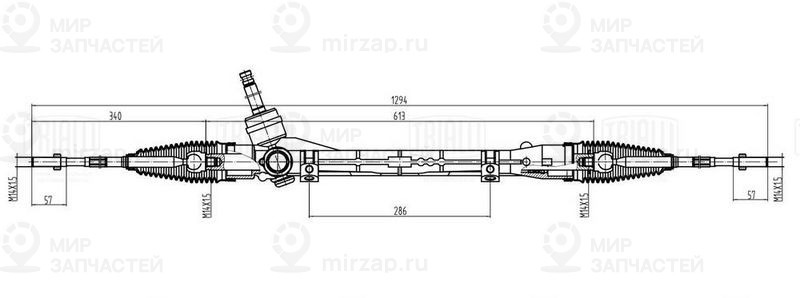 Рулевой механизм TRIALLI CR1103