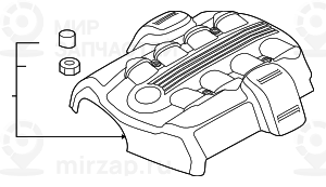 Звукоизоляционный кожух
 BMW 11617547248