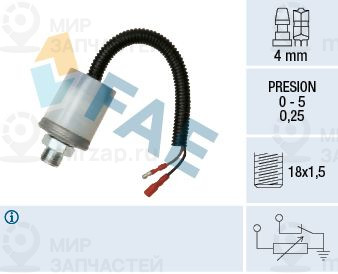Запчасть FAE 14090