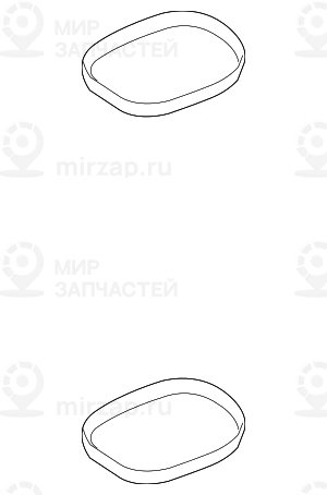 Профильная прокладка
 BMW 11617560996