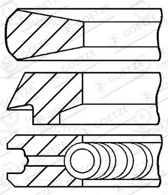 Запчасть GOETZE 0812190000