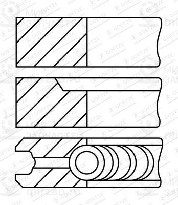 Запчасть GOETZE 0840710010