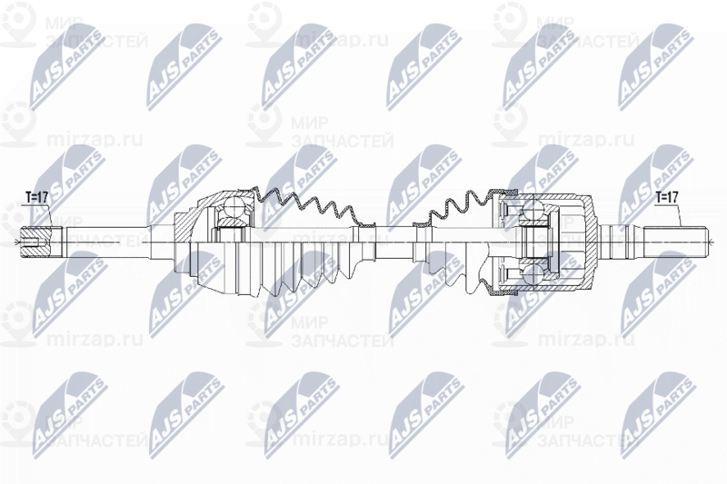 Запчасть NTY NPWIS005